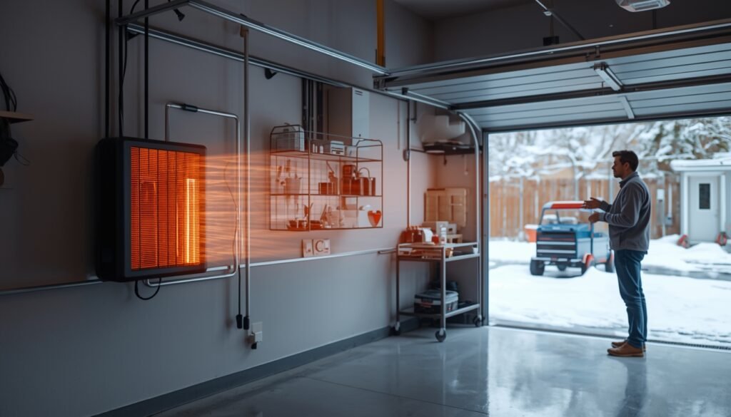 electric garage heater not heating enough cold garage troubleshooting example